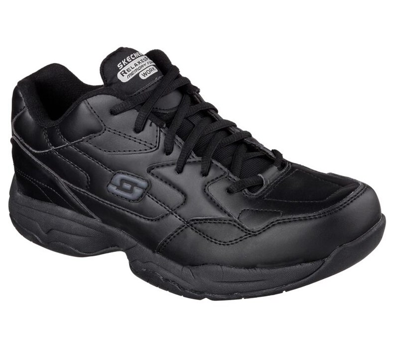 Skechers Relaxed Fit: Felton Sr - Mens Work Boots Black [AU-SI7586]